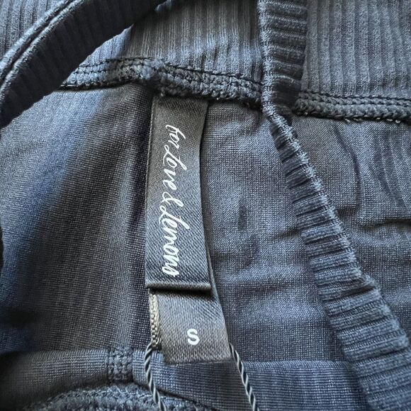 For Love And Lemons Chloe Shorts Womens Small Athletic Midnight Blue - Picture 2 of 7